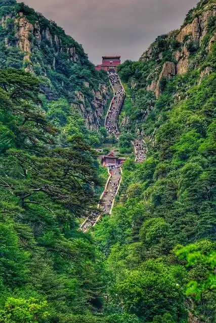和欣赏到美丽壮阔的大自然四季美景,泰山的历史文化,自然风