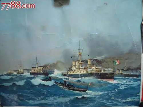 特殊题材民国老画