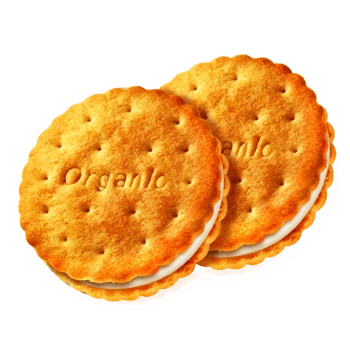 圆形饼干素材图片