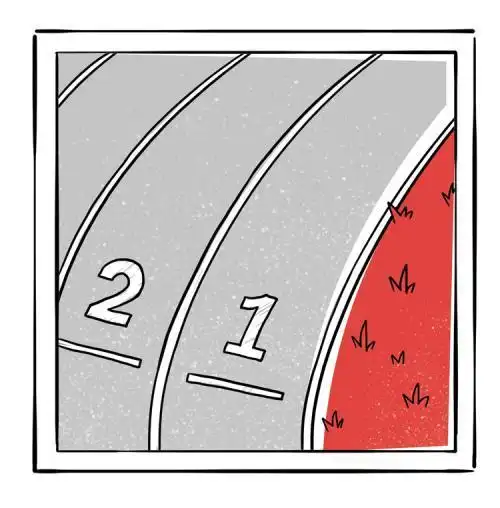 画跑道简笔画怎么画跑道简笔画怎么画跑道简笔画步骤卡通操场跑道简笔