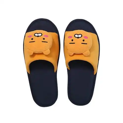 韩国直邮kakaofriends卡通ryan可爱apeach客厅拖鞋居家凉拖