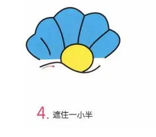 蚌壳和珍珠简笔画