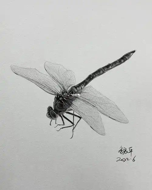 蜻蜓步骤图解析