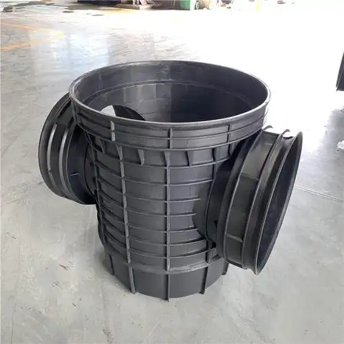 pe塑料检查井3151000流槽检查井沉泥检查井起始直通90度三通四通地虎