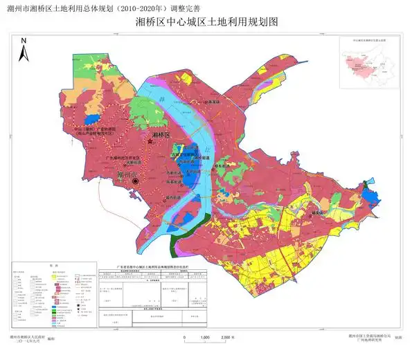 潮州市湘桥区土地利用总体规划调整方案