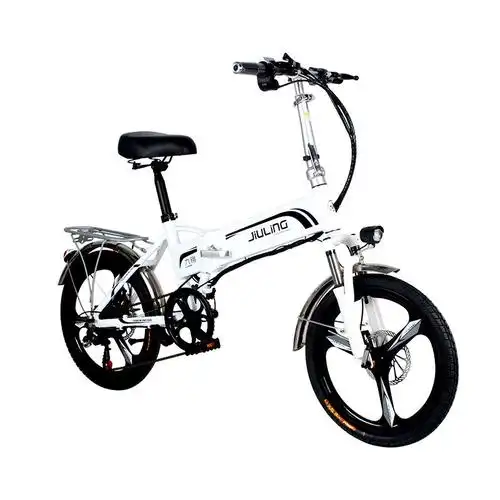 动车20寸48v7锂电池代步折叠助力自行车电车变速电动