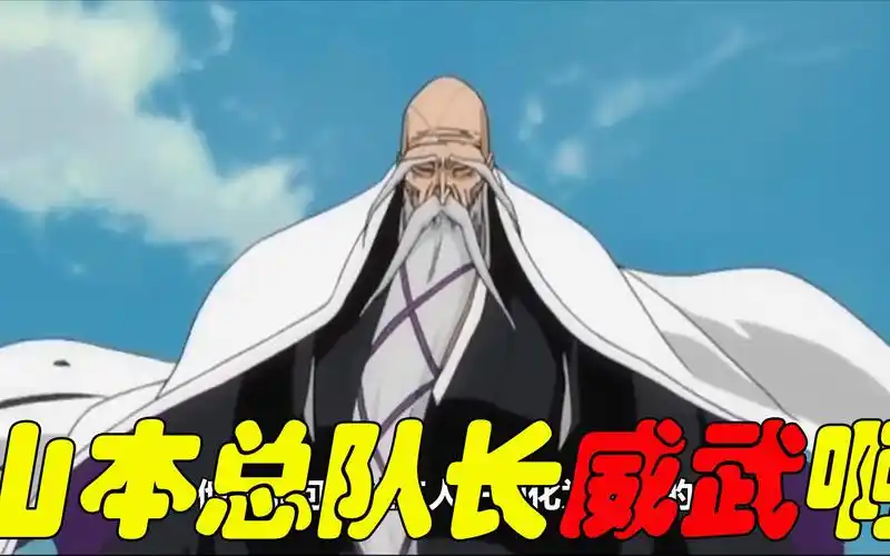 死神守护篇06山本总队长第一次展现真正实力一招就秒杀了混兽神敢动我