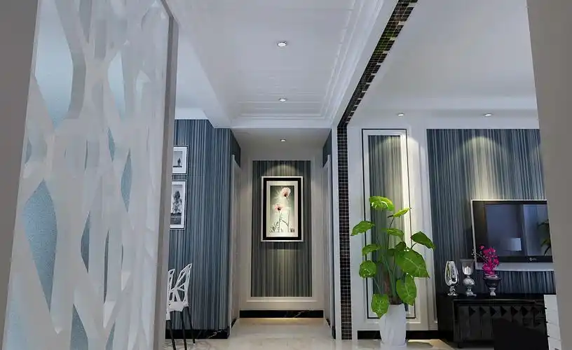 走廊吊顶装修效果图 走廊装修效果图 走廊