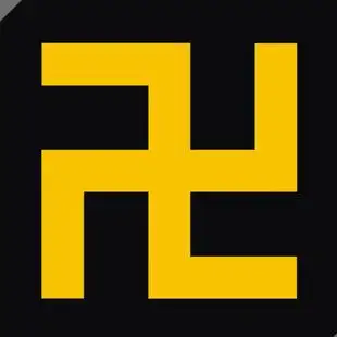 反光汽车贴纸装饰拉花万字符卍 释迦牟尼佛祖的吉祥标志 佛教标志