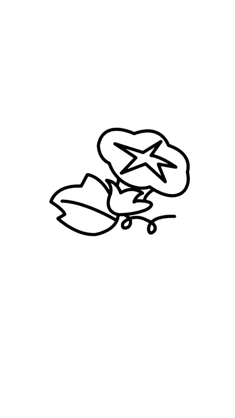 牵牛花#画画#儿童画#绘画 - 抖音