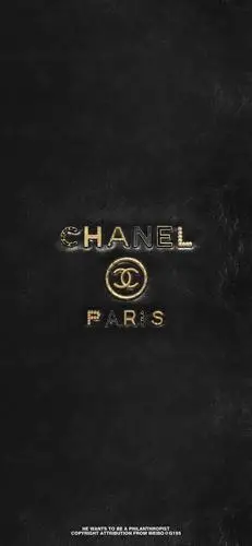 111原图香奈儿手机壁纸系列有dock