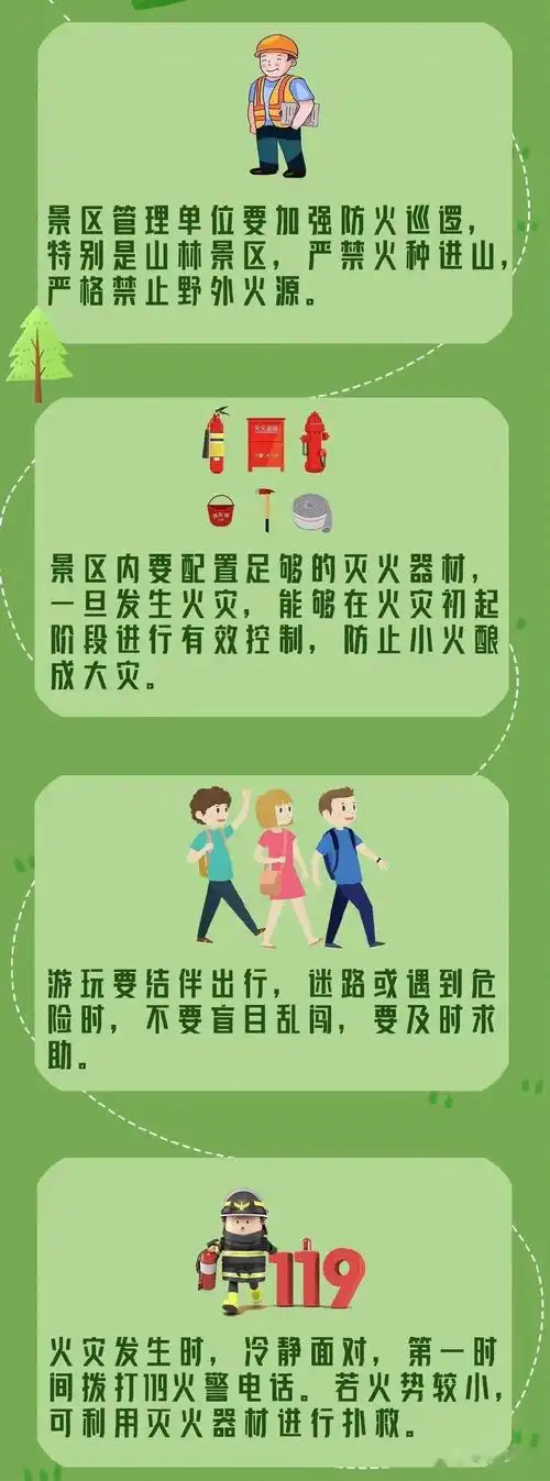 景区游玩八大注意事项