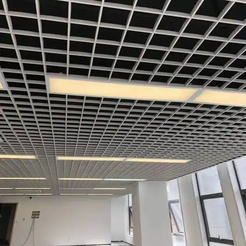 【广州营业厅吊顶铝格栅/方格子天花/防火天花板吊顶】价格_厂家