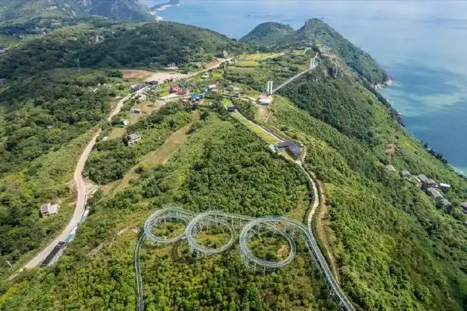 99不用坐船7615开车自驾可直达08十分适合亲子游～青山绿水