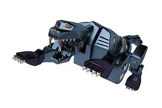 蓝色,机器,美洲狮,科幻,战争,武器