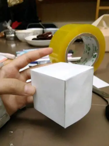 3.27四(4)班动手小达人(正方体的制作)