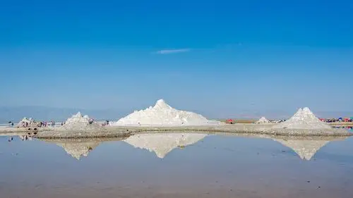青海茶卡盐湖风景摄影高清宽屏桌面壁纸