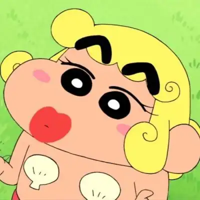 蜡笔小新头像图片贱萌可爱暴击