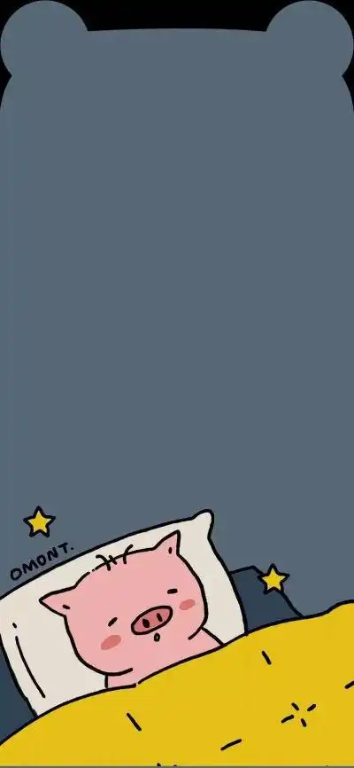 iphonex耳朵壁纸 熊