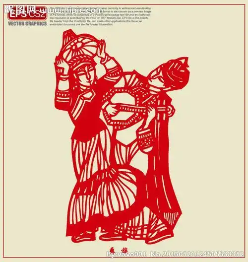 彝族图案剪纸 手工剪纸图片大全简单-普车都