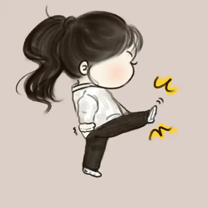 网友手绘动漫q版iu李知恩,太可爱了,已被萌翻