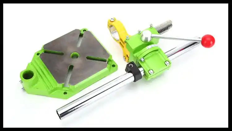 电钻支架电磨支架 旋转夹头木工架 电钻变铣床台钻 精密重型