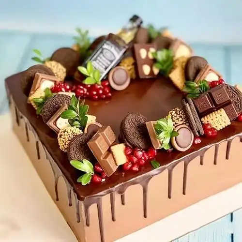 无糖生日蛋糕上海同城动物巧克力饼干石榴方形奶油新鲜蛋糕