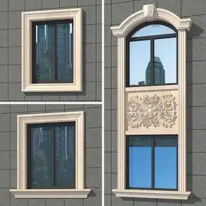 32tb6621112753淘宝定制eps泡沫线条欧式窗户边线别墅外墙装饰构件