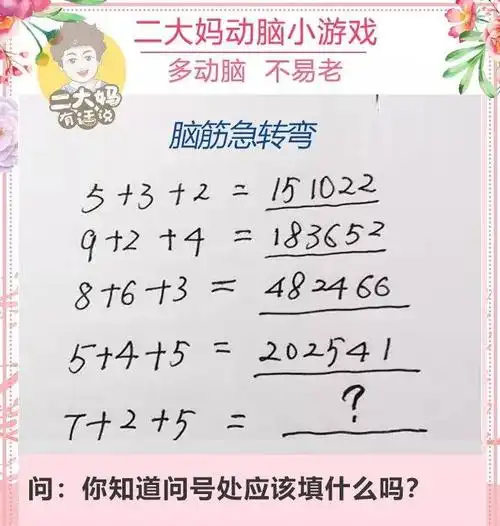 动脑游戏 | 一道超级智力题:会者一分钟,不会者想三天!