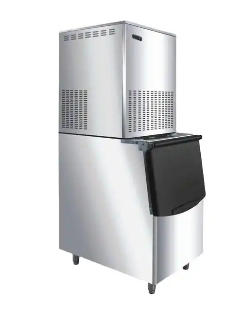 菲跃仪器雪花制冰机实验室小型家用火锅制冰全自动大容量压缩机