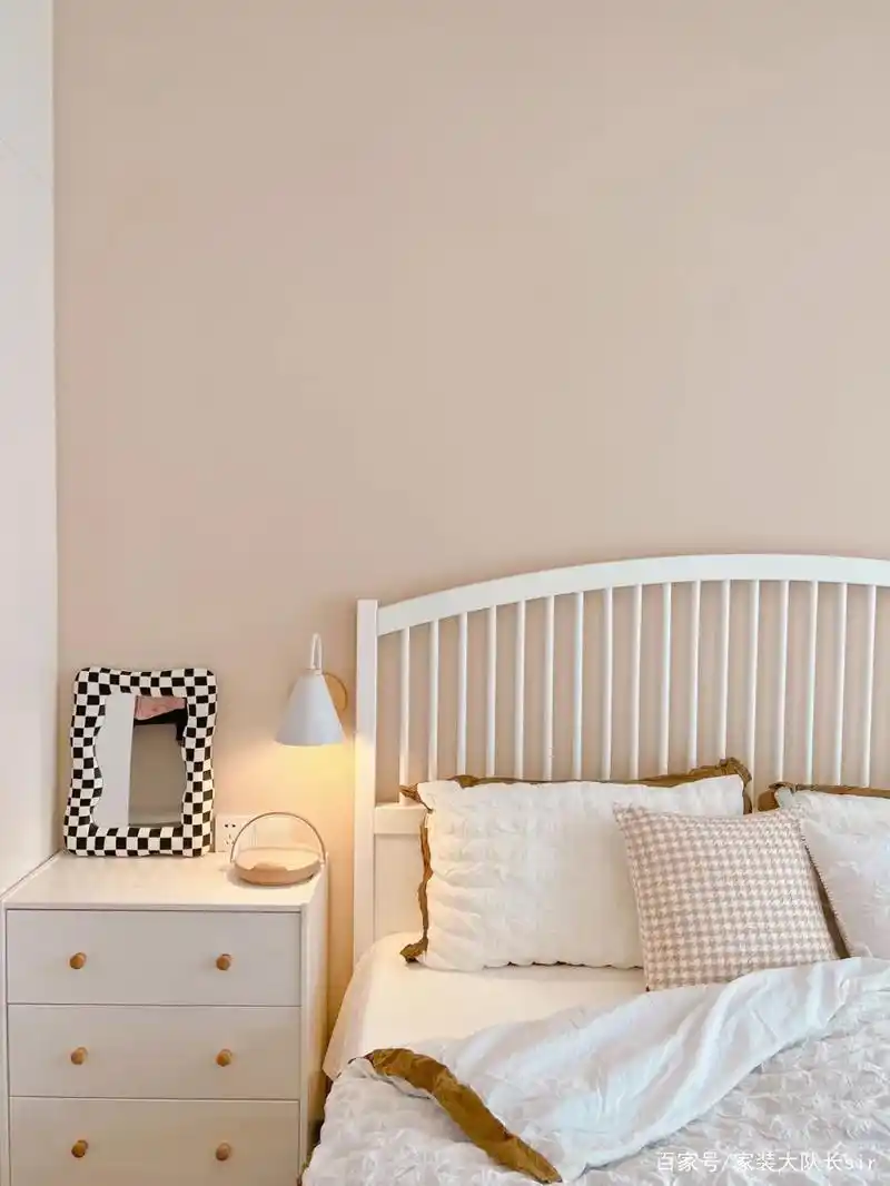 奶茶色的梦中情房,背景墙就是用来好看的