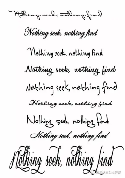 18条适合纹身的英文短句