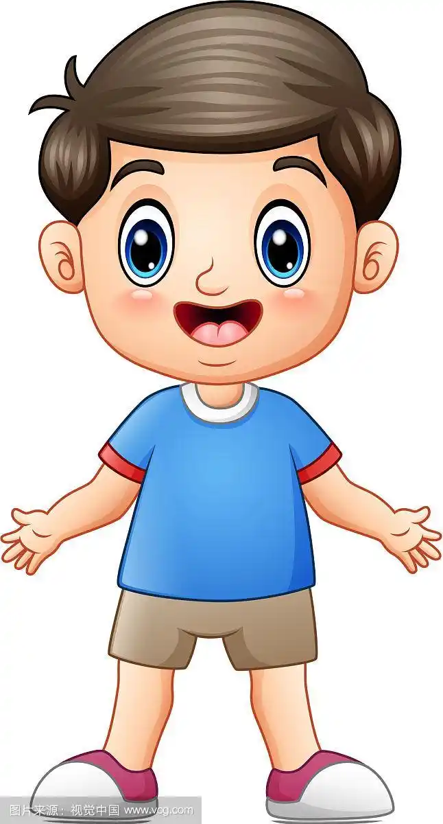 快乐男孩卡通