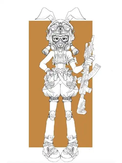 原画角色设计线稿练习