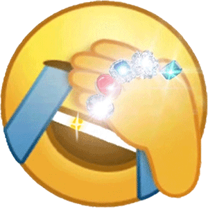 炫富捂脸表情包