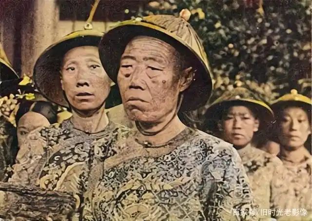 老照片:清宫九大太监,都是慈禧身边红人