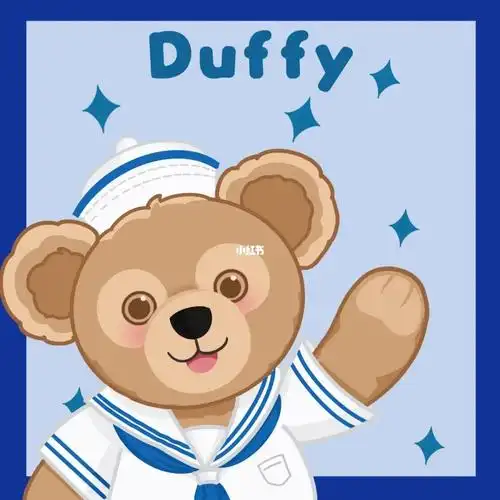 达菲熊procreate画画