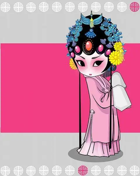 猪牙皂的相册-中暑梨园花旦