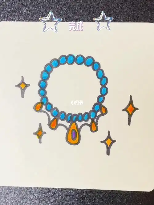 项链图片简笔画项链图片简笔画简单