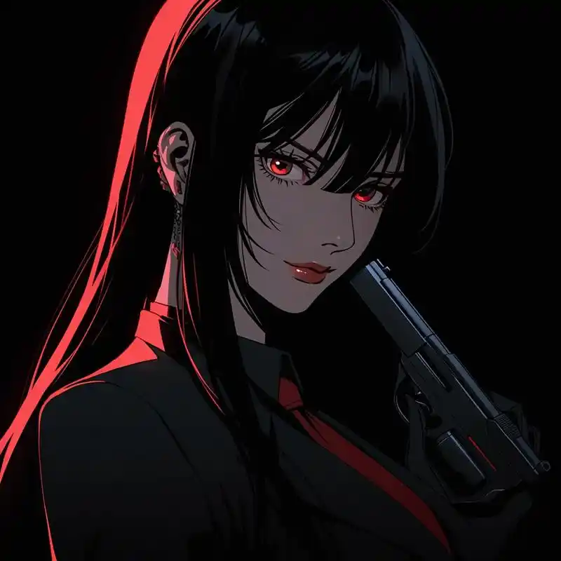 飒!超a少女头像 #二次元  #动漫女头 #御姐头像 #高冷 - 抖音