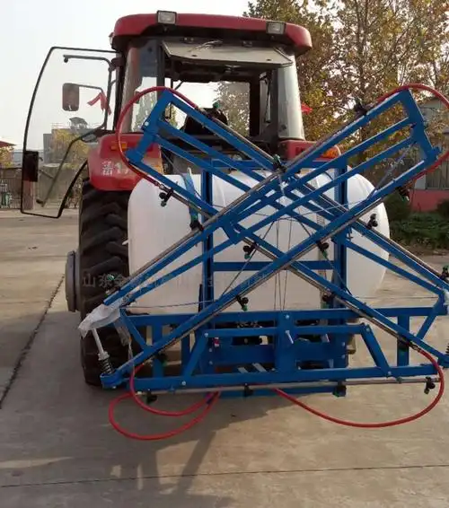 拖拉机背负式喷杆打药机高压折叠喷雾器棉花玉米小麦打药机1000升12米