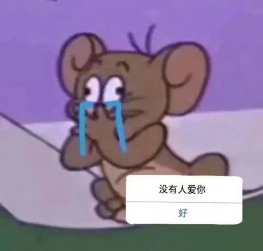 没人爱你 好的(杰瑞鼠流泪)