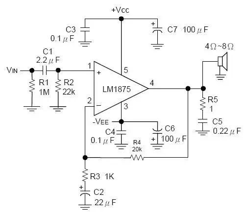 第二,1875为单声道功放集成电路,3只1875怎样平衡地推两只小箱子呢?