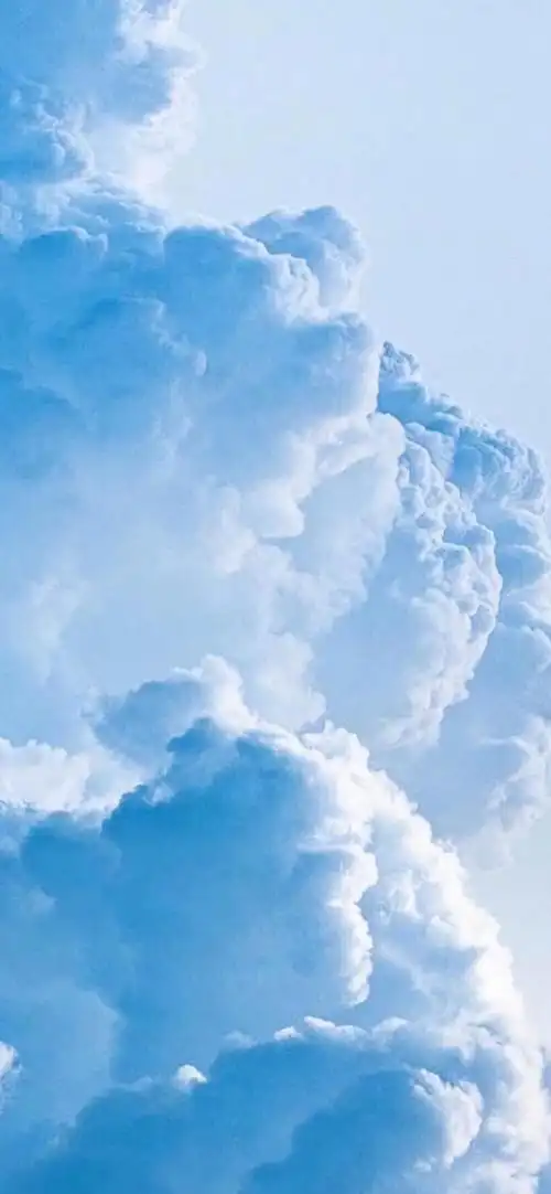 iphone 云朵 墨散效果壁纸一颗酸苹果