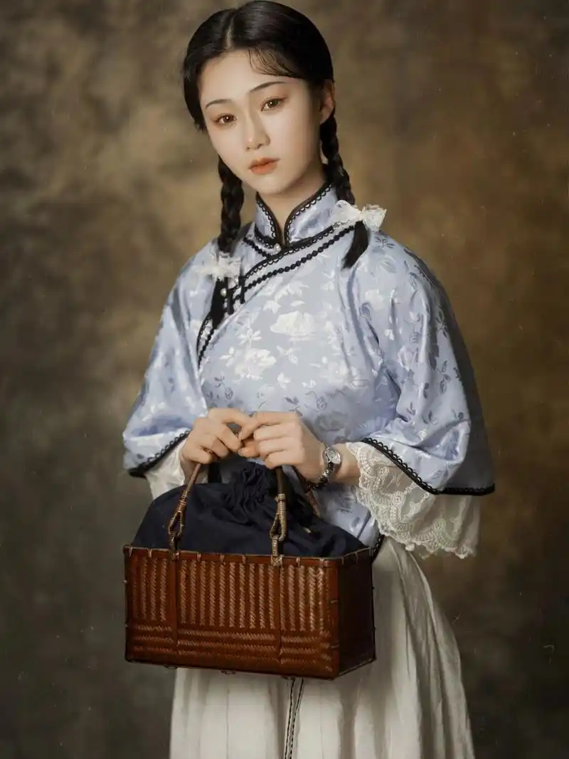 盘子女人坊民国风写真|素雅玲珑,文艺范儿十足