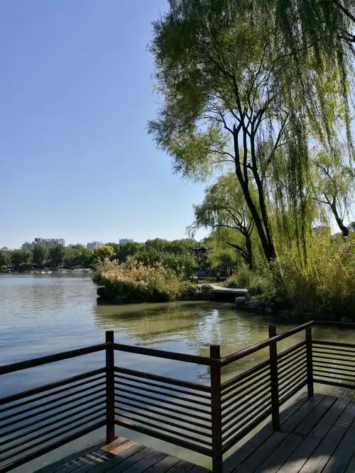 北京紫竹园公园的美景2