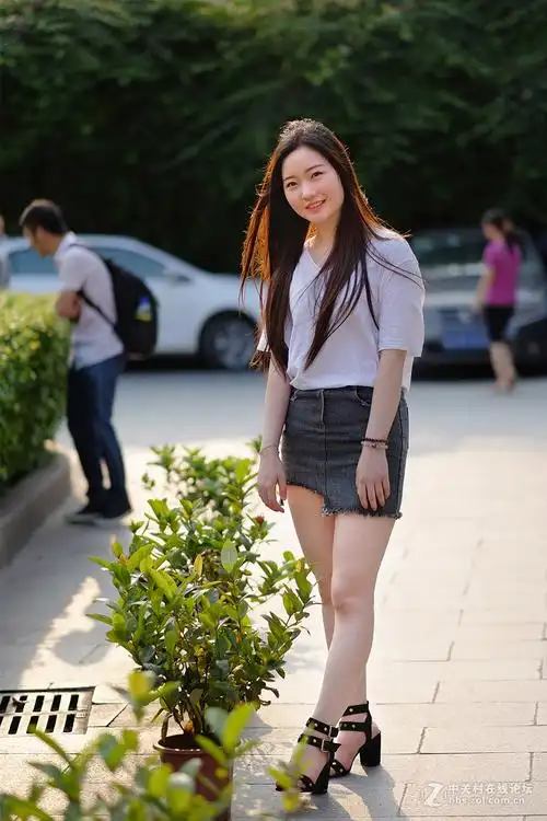 广州东山街拍全身人像