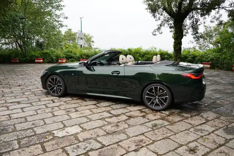 一个小老汉的宝马430敞篷曜夜版新车作业