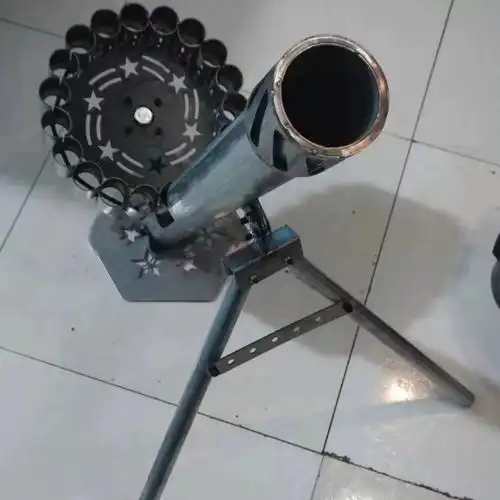二踢脚过年迫击炮放炮旋转神器连发自动支架发射器礼炮台开业架子