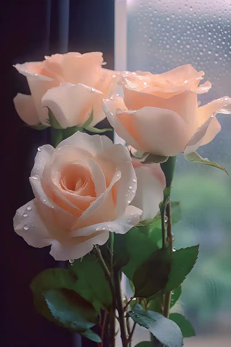 戴安娜玫瑰的花语是:"爱上你是我今生最大的幸福,和你在一起是 - 抖音